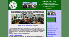 Desktop Screenshot of flaglerlibraryfriend.com